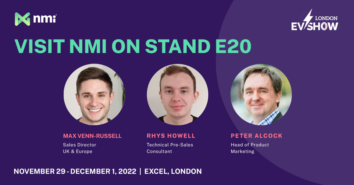 NMI will be exhibiting at the London EV Show
