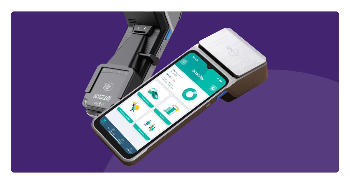 The LANDI DUET, combines best-in-class hardware, software and fulfilment services into a ready-to-use mPOS solution