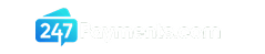 247 Payments logo accompanying a testimonial from Marc Tenore, CEO of 247 Payments, about using NMI Merchant Central for lead generation, sales funnel management, SMS marketing, web forms and eSignature.